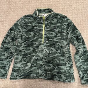 Vineyard Vines Outlet Women's Printed Teddy Quarter-Zip - Size Large